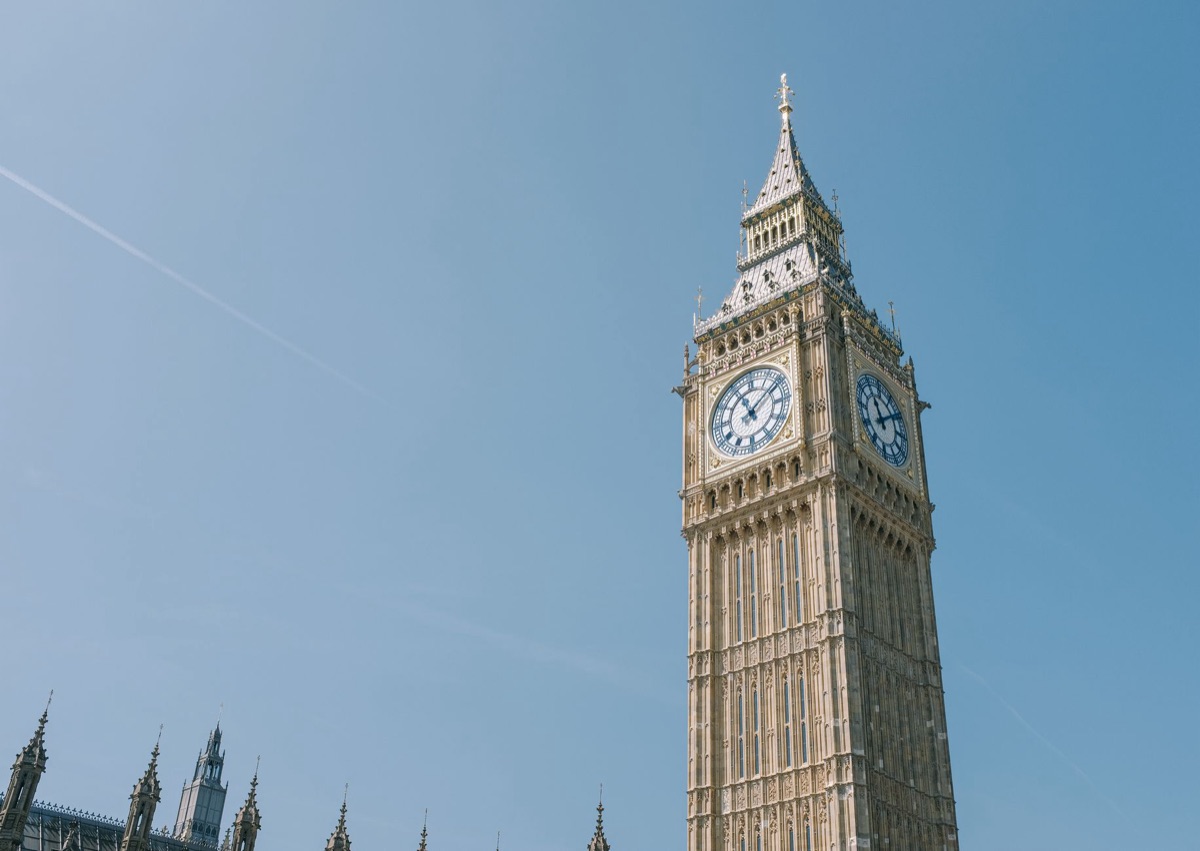 big ben clock tower at big ben museum