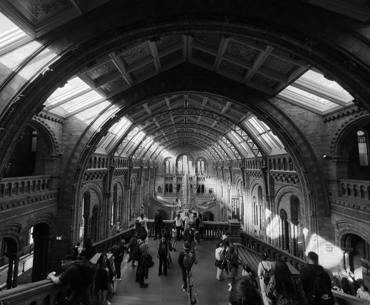 interior do museu britânico