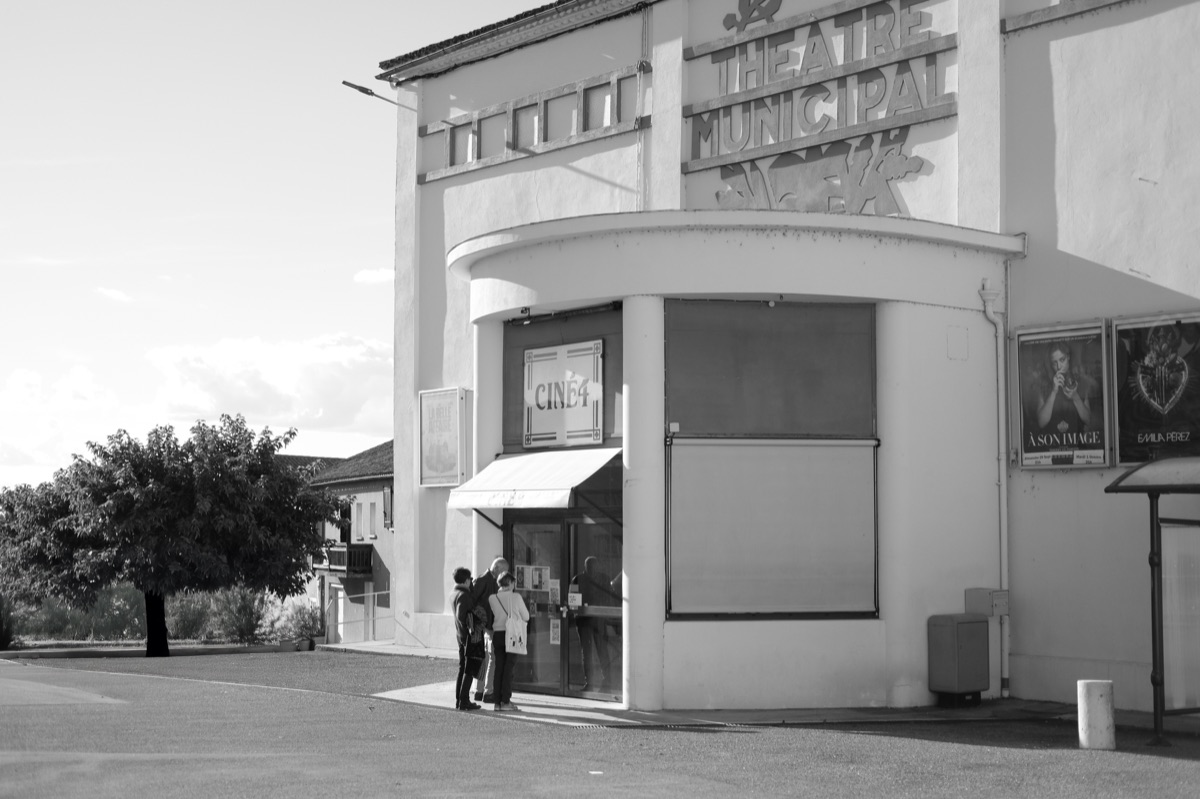 Theater ticket window