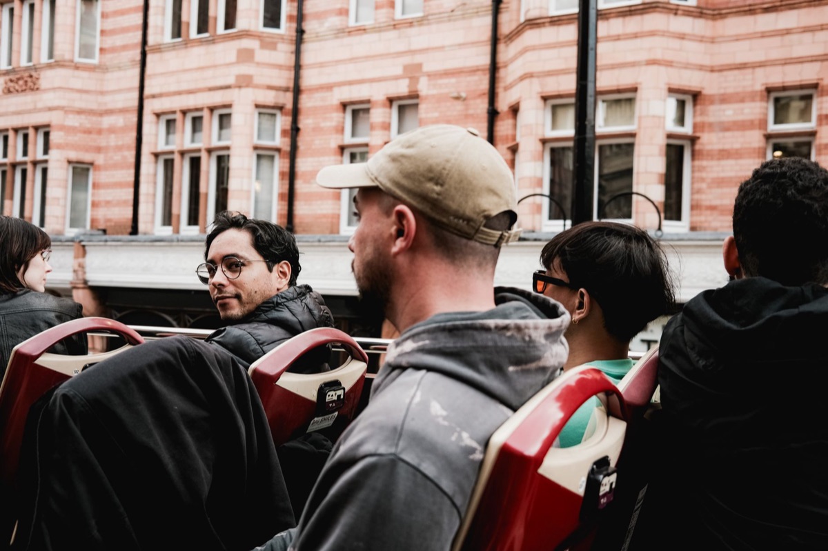 London Tour Bus Exterior