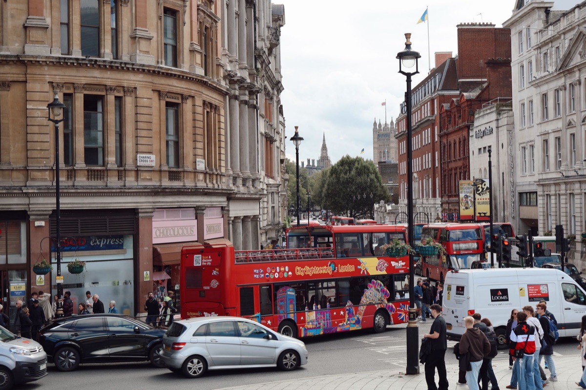 London tour bus route map