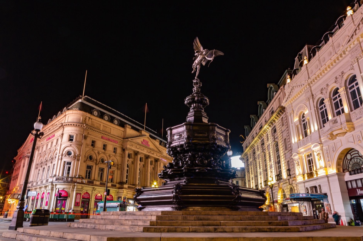 vue de rue de Londres, west end