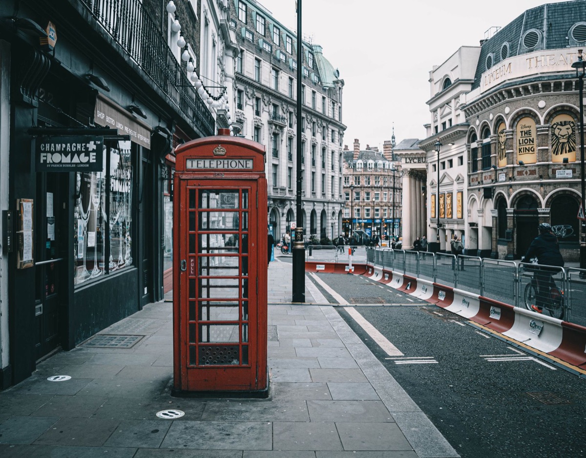 london west end street view
