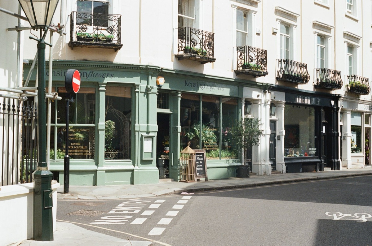 caminho de pedra no west end de londres