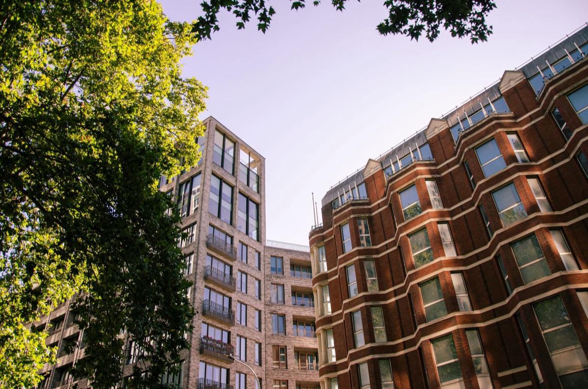 edificio brownstone de londres