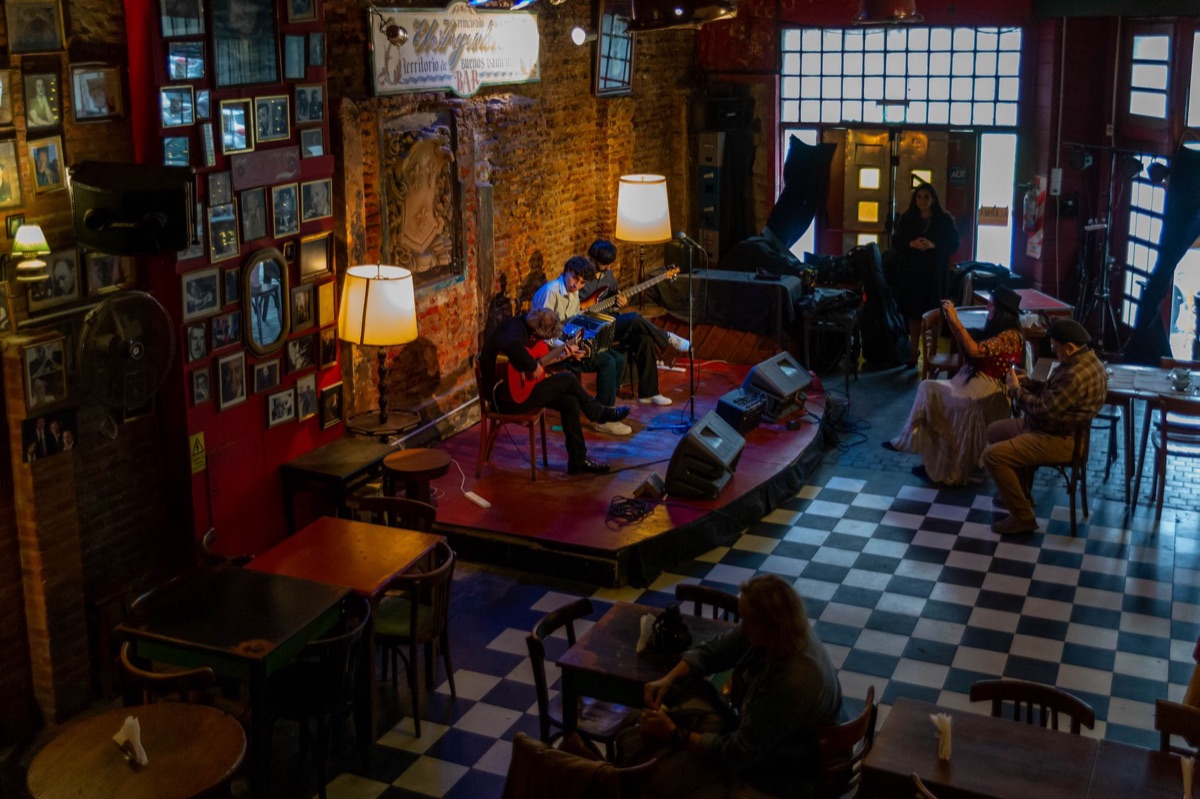 london music venue interior