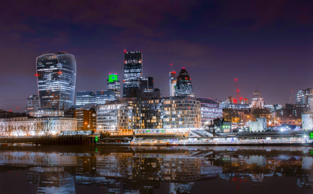 London Skyline at Night