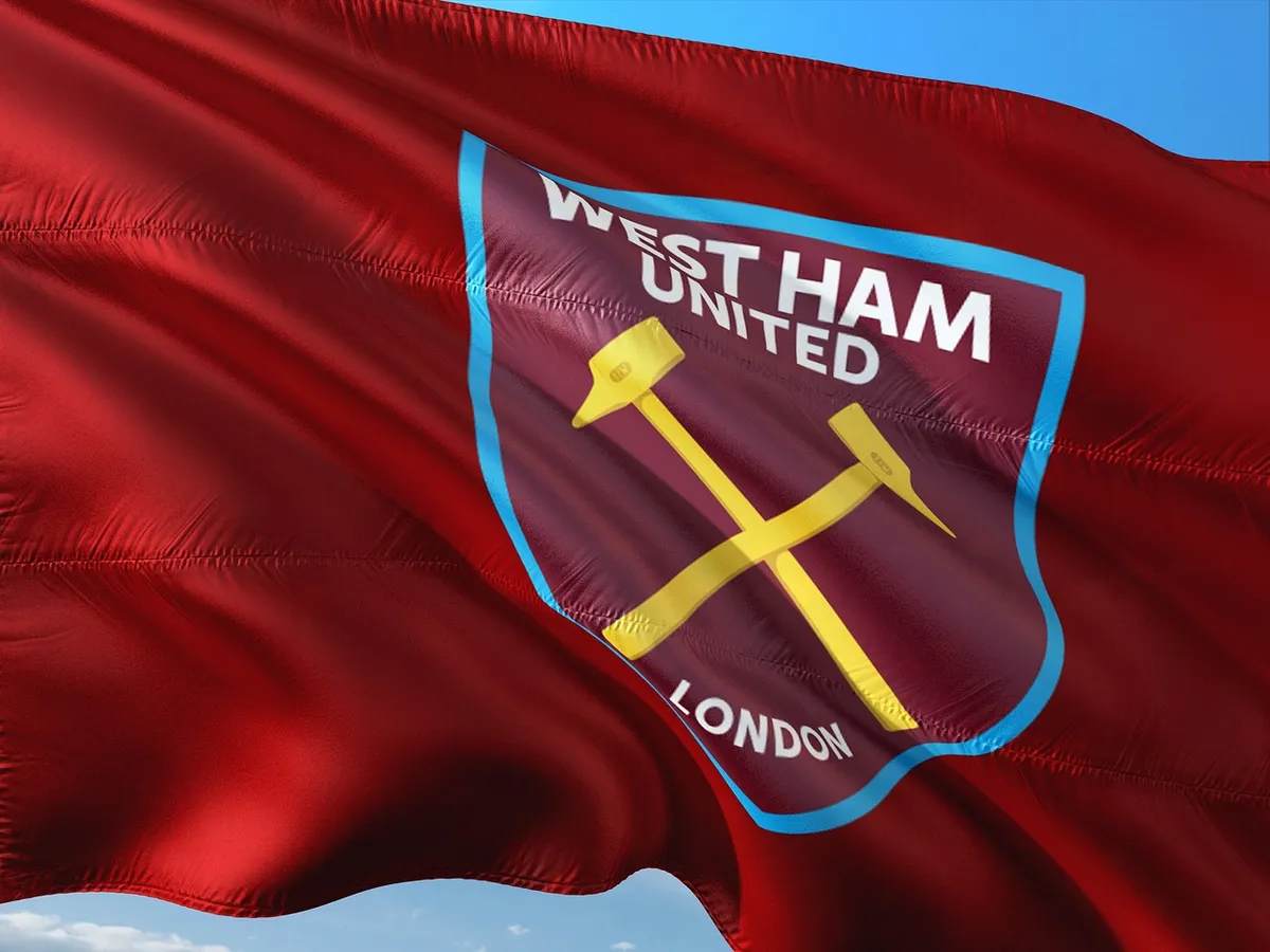 soccer, international, england, premier league, british flag, banner, flag, west ham united